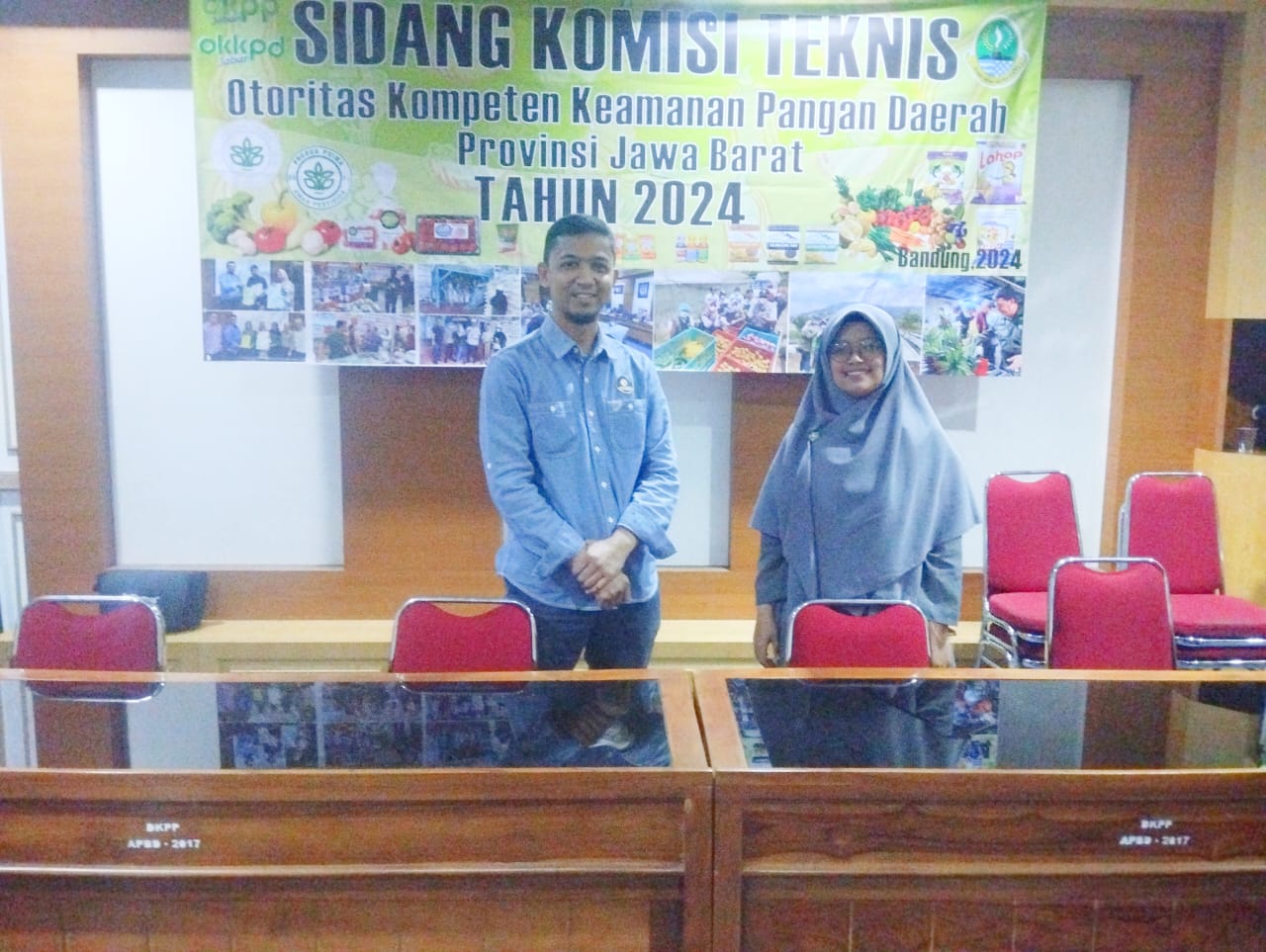 OKKPD Provinsi Jawa Barat terkait pemenuhan persyaratan Permohonan PSAT (Penerapan Pangan yang Baik untuk Pangan Segar Asal Tumbuhan) dan Izin Rumah Pengemasan