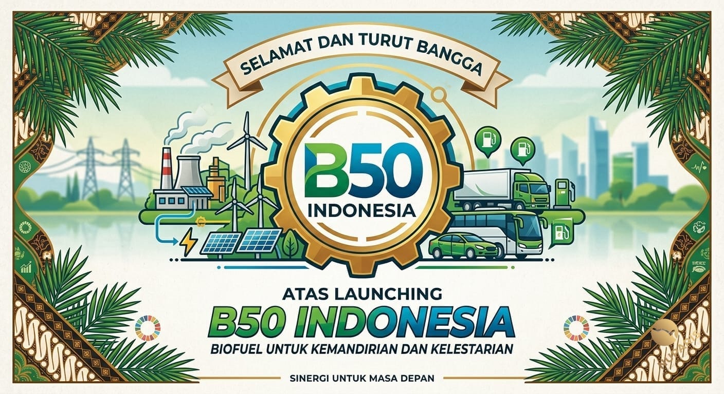 B50 Indonesia serta Penemuan Sumber Energi Baru Nasional