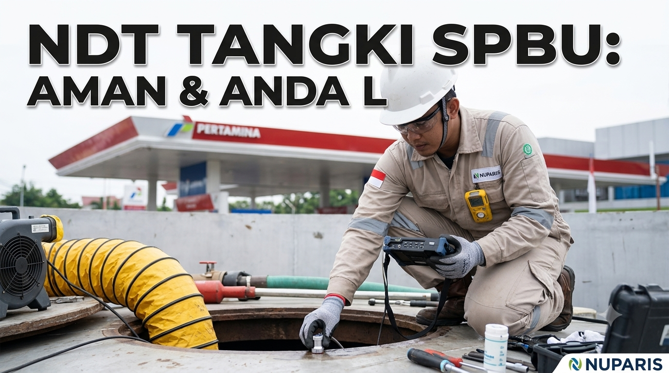 Inspeksi NDT Tangki Pendam SPBU Pertamina 34.41107 Cilodong, Purwakarta