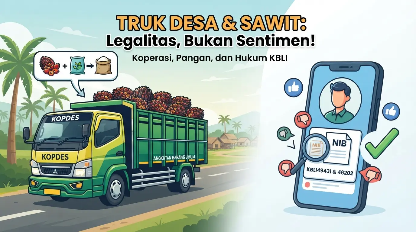 Menatap Truk Sawit Desa